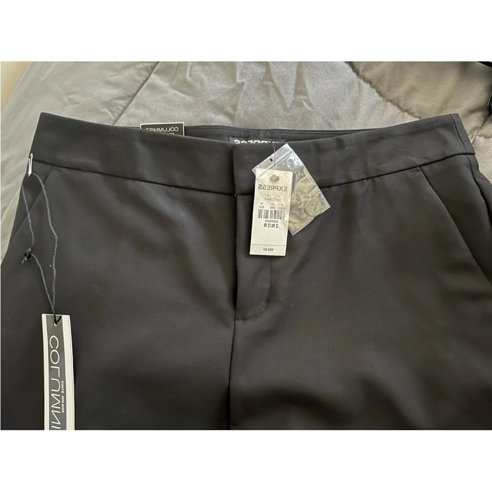 BNWT Express Columnist Ankle Black Pants 2R - Picture 3 of 5